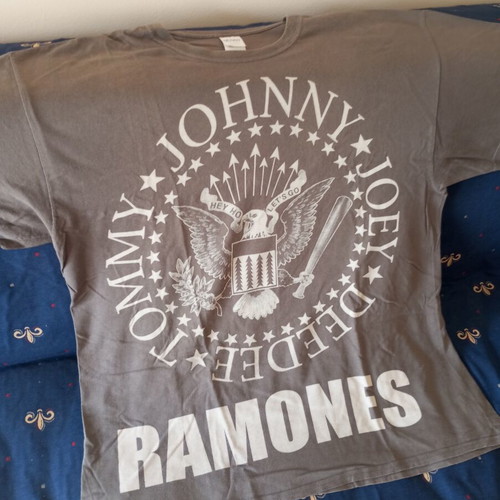Ramones T-shirt used, 1980s-90s, size XL