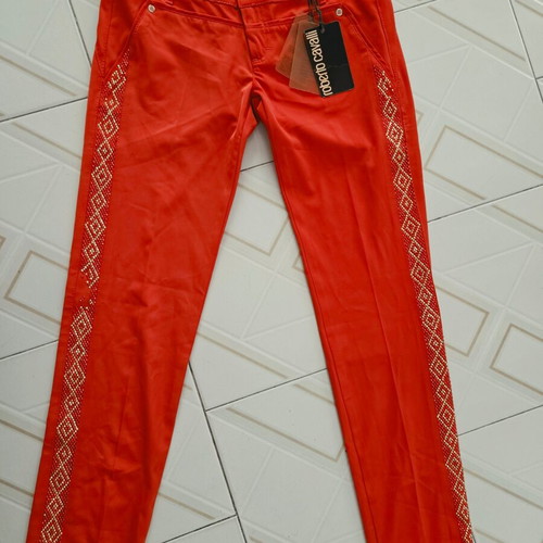 Roberto Cavalli women's pants new, size S, red