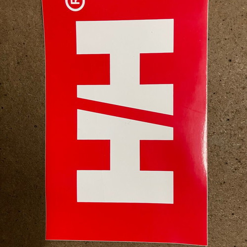 Αυτοκόλλητα Helly Hansen καινούργια, σετ 2 τεμαχίων