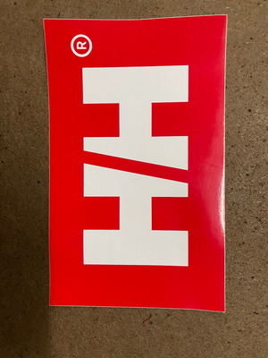 Αυτοκόλλητα Helly Hansen καινούργια, σετ 2 τεμαχίων