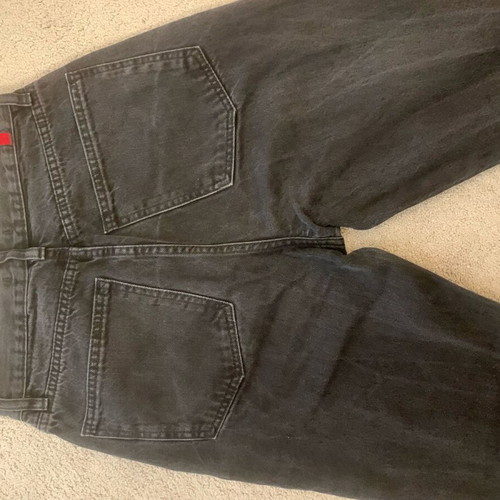 Salt and Pepper Jeans Gia button free size 25 like new, black