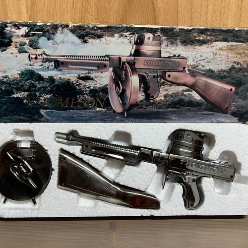 Table lighter machine gun new, large size, decorative