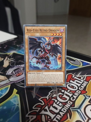 Red-Eyes Retro Dragon card new