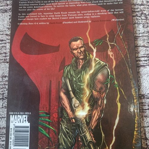 The Punisher Max Born comic book used, 2011 edition