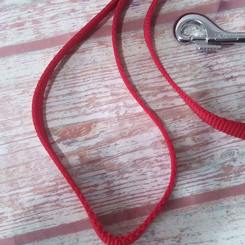 Dog leash red (AniOne) like new, length 120 cm