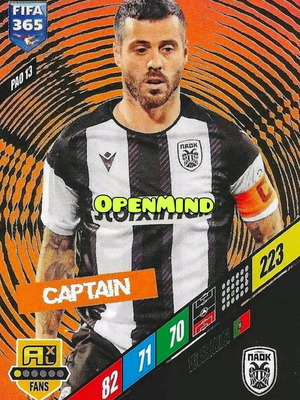 Κάρτα PAO13 Vieirinha Captain Fifa 365 2024 Andrenalyn XL καινούργιο