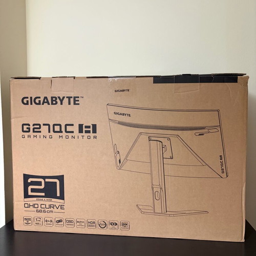 Gigabyte G27QC A 27" QHD VA Curved Gaming Monitor new