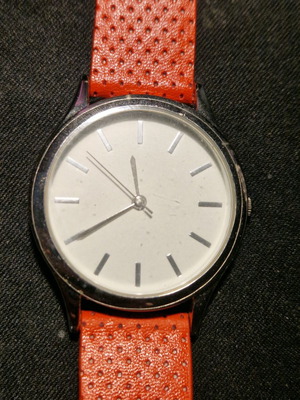 Unisex watch used stainless steel without battery