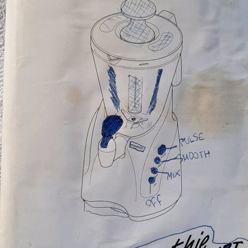Kenwood blender for smoothies with 1.5 lt jug like new