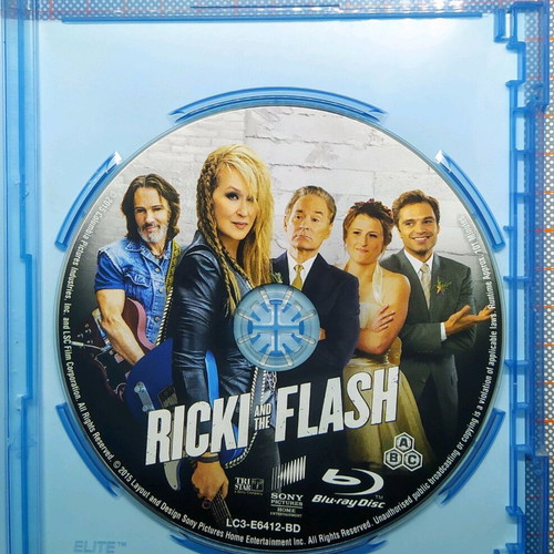 Ricki and the Flash Blu-ray like new, Greek subtitles
