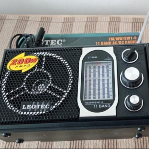 Leotec LT-2008 Retro Portable Radio New