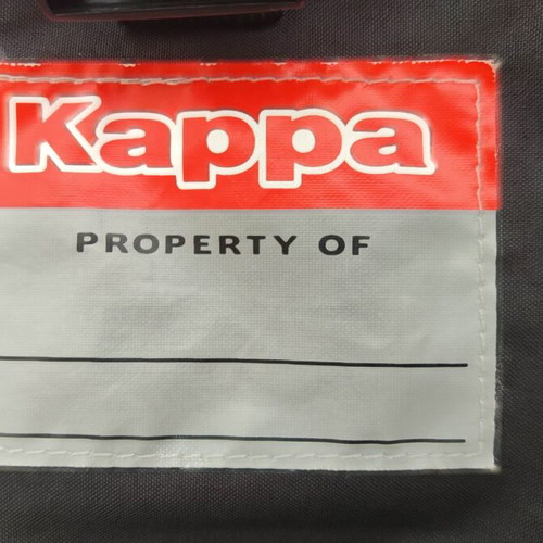 Kappa shoulder bag like new, black and red, with large compartments