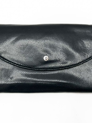 Портфейл Montblanc черна кожа употребяван