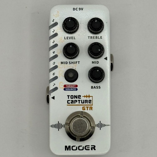 Mooer Tone Capture GTR digital guitar equalizer pedal used