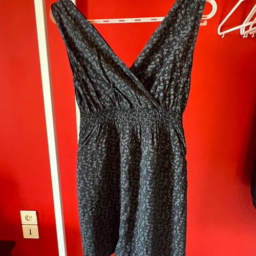 Mini dress used black-gray