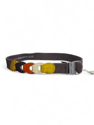 Miss Sixty Y2K Cotton Belt new, brown