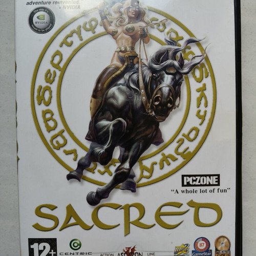Sacred PC CD-ROM like new, complete edition
