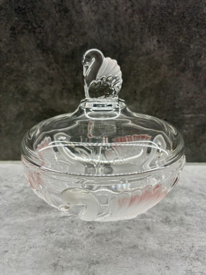 Vintage γυάλινη φοντανιέρα Walther Glas Lydia σαν καινούργιο