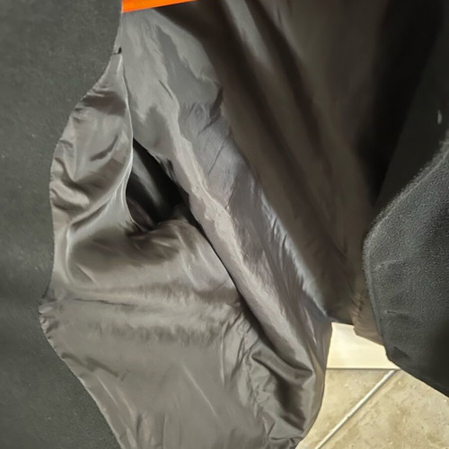 ASOS black coat like new, size XL