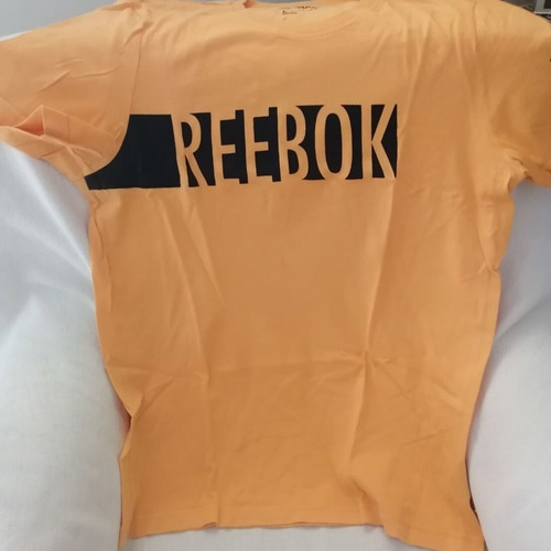 Reebok T-shirt Large like new, orange color