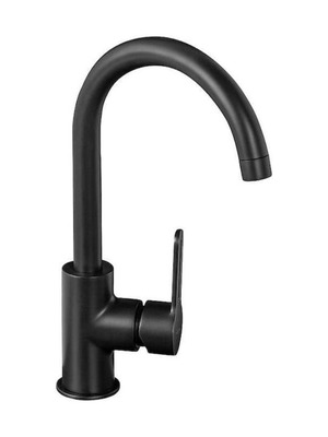 Black mixer tap for sink/counter new
