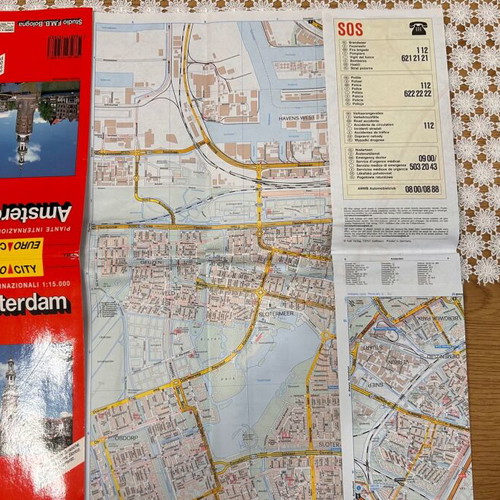 Amsterdam pocket travel guide used