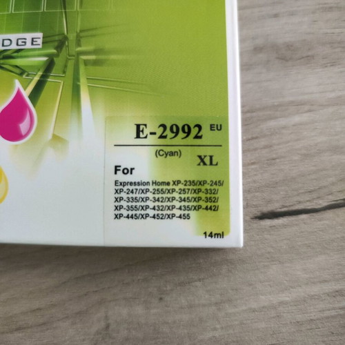 Epson E-2991 E-2992 E-2993 E-2994 XL ink cartridges new, set of four
