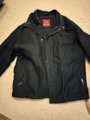 Vintage jacket The president collection McGregor like new, black, size L