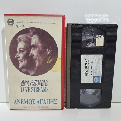 Love Streams VHS used, drama with subtitles