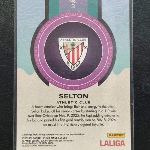 Pitch Kings Rookies Selton sticker new