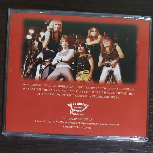 Medieval Steel - The Anthology Of Steel CD No Remorse Records limited edition used