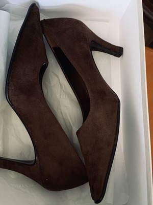 Arte Piedi Suede Pumps Size 38 Brown Like New