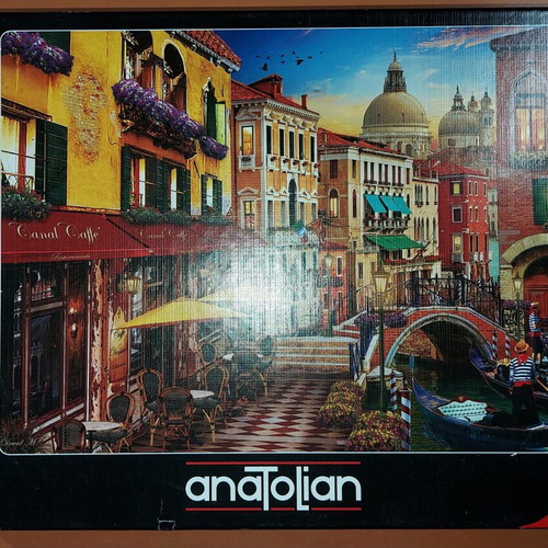 Anatolian Canal Cafe Venice 1500-piece puzzle