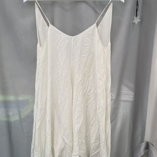 Patrizia Pepe dress used, size XS, white with wear and stain