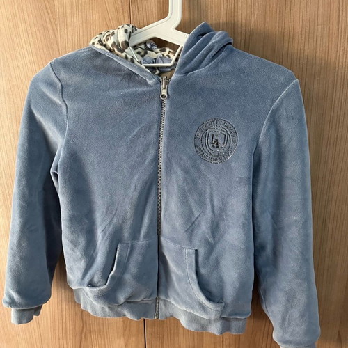 Velveteen jacket for girls 10 years like new, turquoise