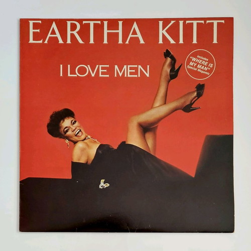 Eartha Kitt I Love Men vinyl record like new