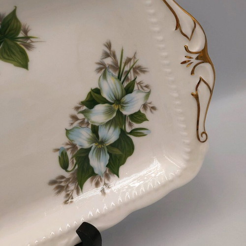 Royal Albert Trillium porcelain platter like new