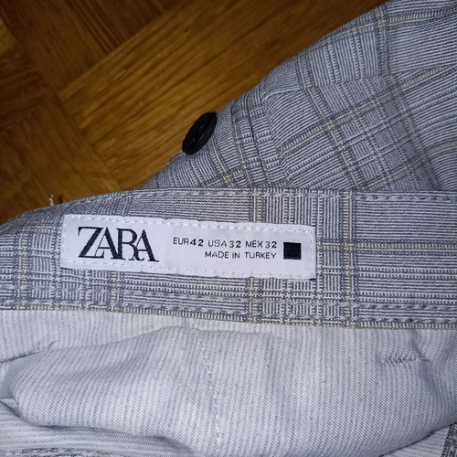 Zara pants new, size M, gray