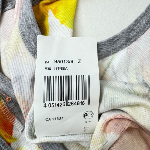 Marc Cain summer dress with citrus and floral print size N3 like new