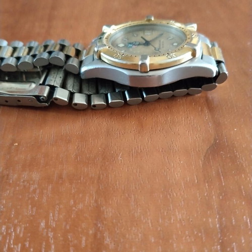 Tag Heuer men's watch used, gold and silver