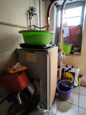 Λέβητας πετρελαίου ΘΕΡΜΙΣ με καυστήρα Riello μεταχειρισμένο σετ κεντρικής θέρμανσης