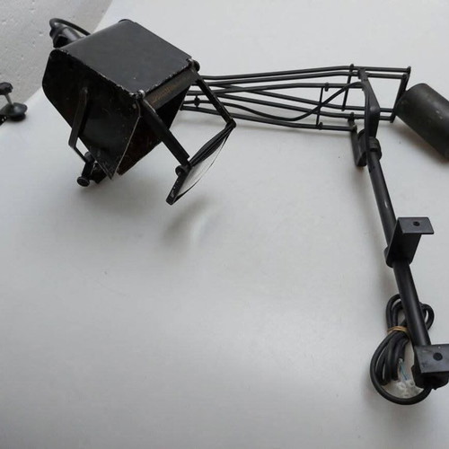 Old industrial lamp from printing machine A1786