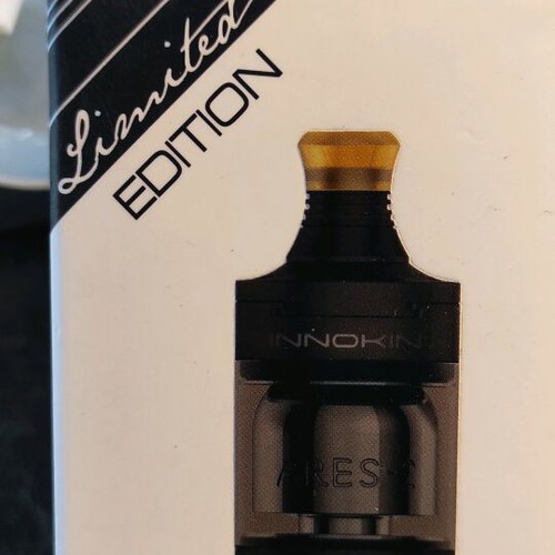 Ares V2 Limited Edition Onyx Black Matte vape tank like new