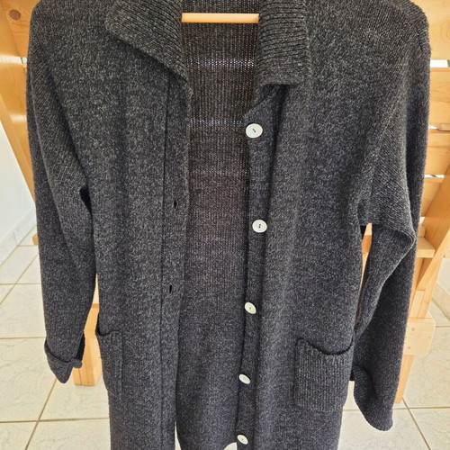 Wool-Type Cardigan Black Like New