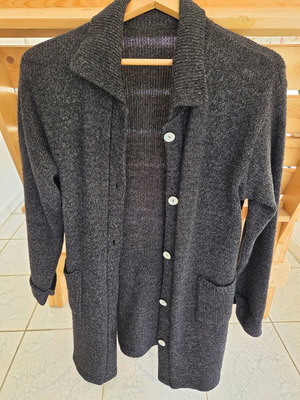 Wool-Type Cardigan Black Like New