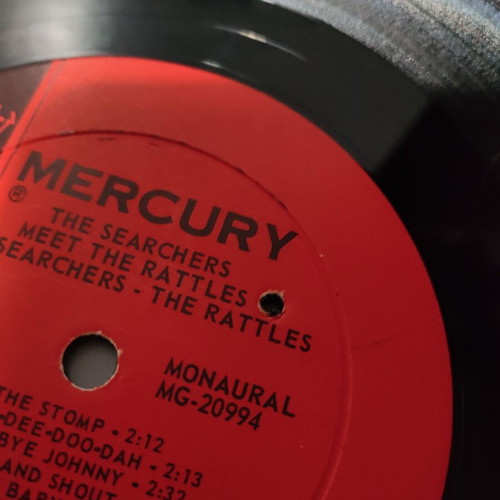 The Searchers Meet The Rattles vinyl record used, rock