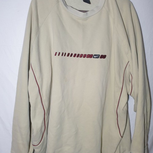 Nike 90s pullover XXL used, beige