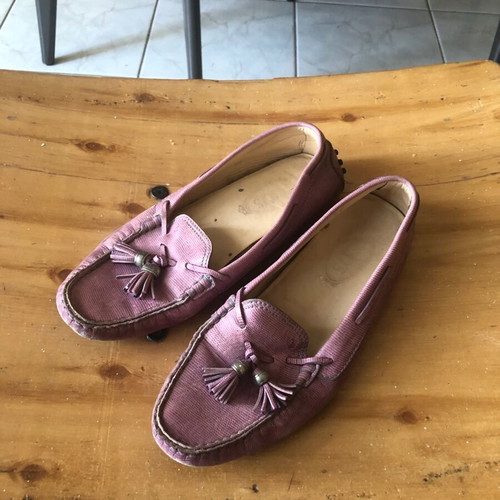 Tod's Women Loafers used, size 40, pink