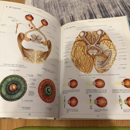 Anatomy of the Body book used, Greek