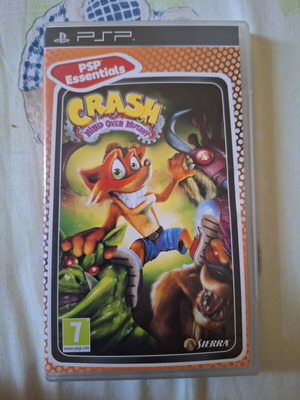 Crash Mind Over Mutant PSP game used with disc and manual